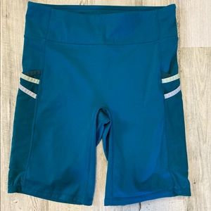 Fabletics Teal shorts